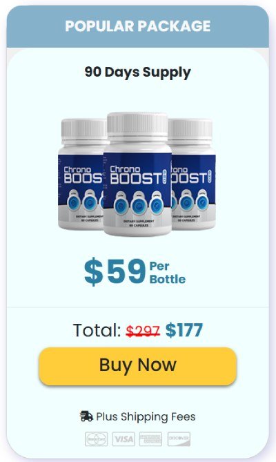 Chronoboost Pro 3 bottles sale